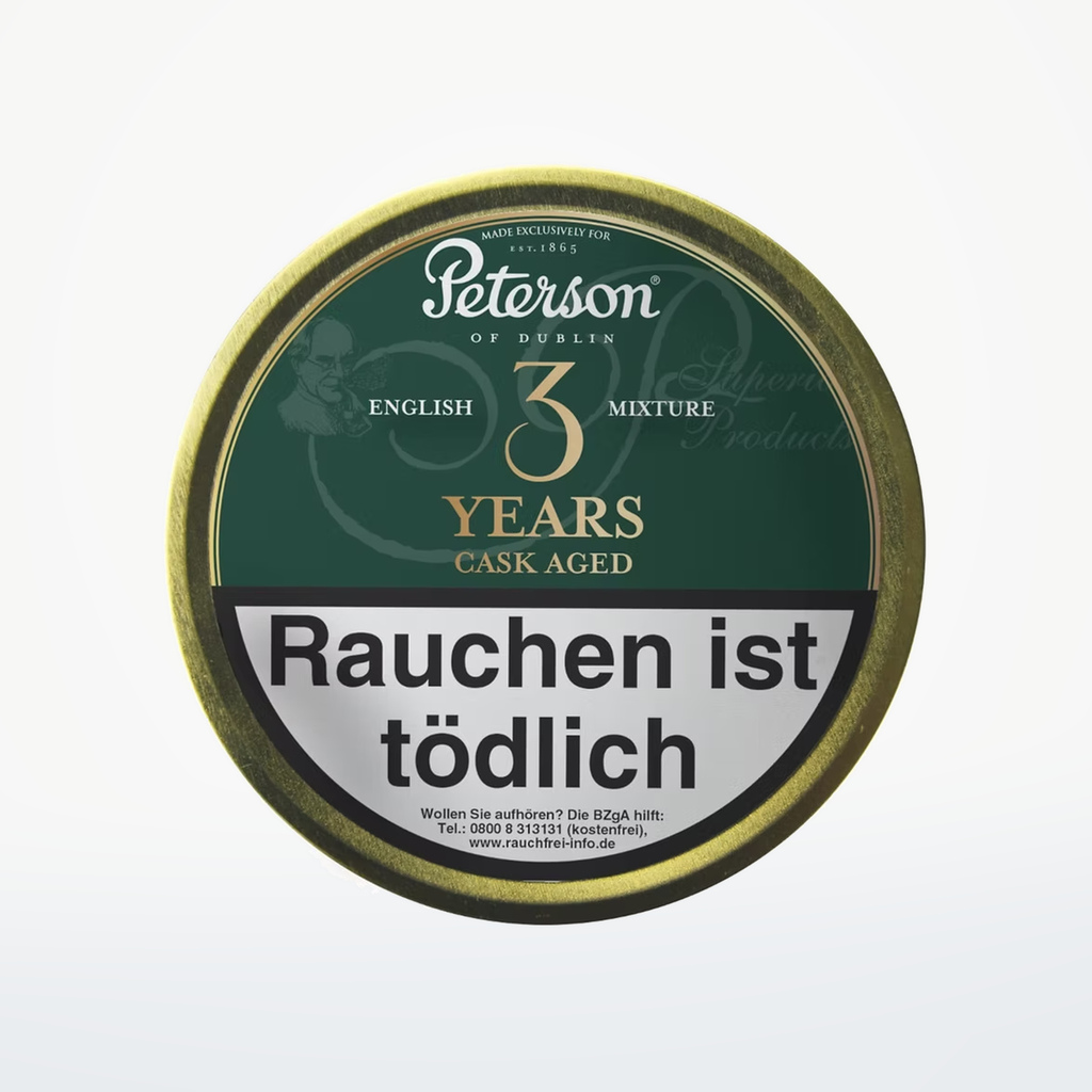 PETERSON 3 YEARS CASK AGED 50G