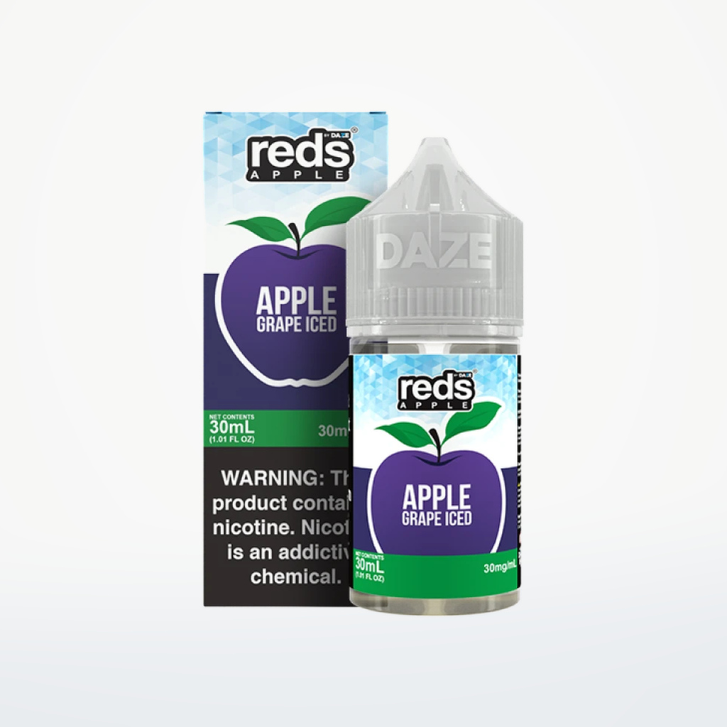 REDS 7DAZE SALT SERIES - 7DAZE GRAPE ICED - 30ML - SKU G1-5