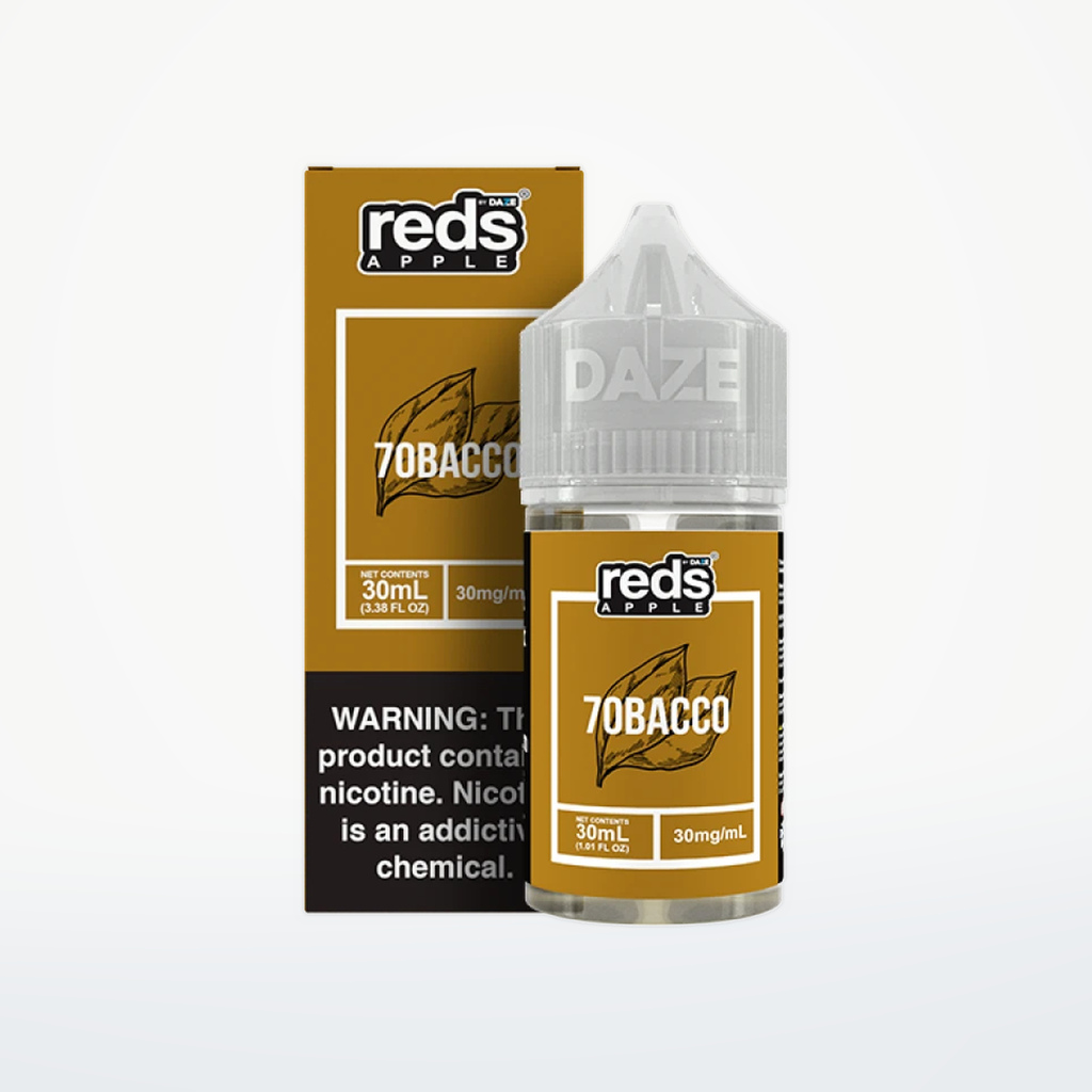 REDS 7DAZE TFN SALT SERIES - TOBACCO (7OBACCO) - 30ML-30MG - SKU G1-7