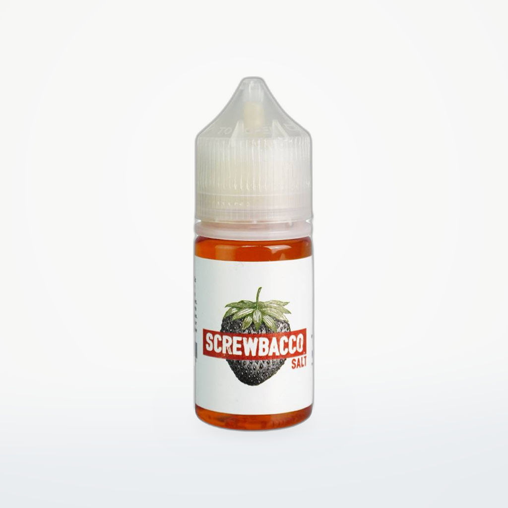 STEAM FACTORY : SCREWBACCO -SALT-30ML-50MG-草莓烟草
