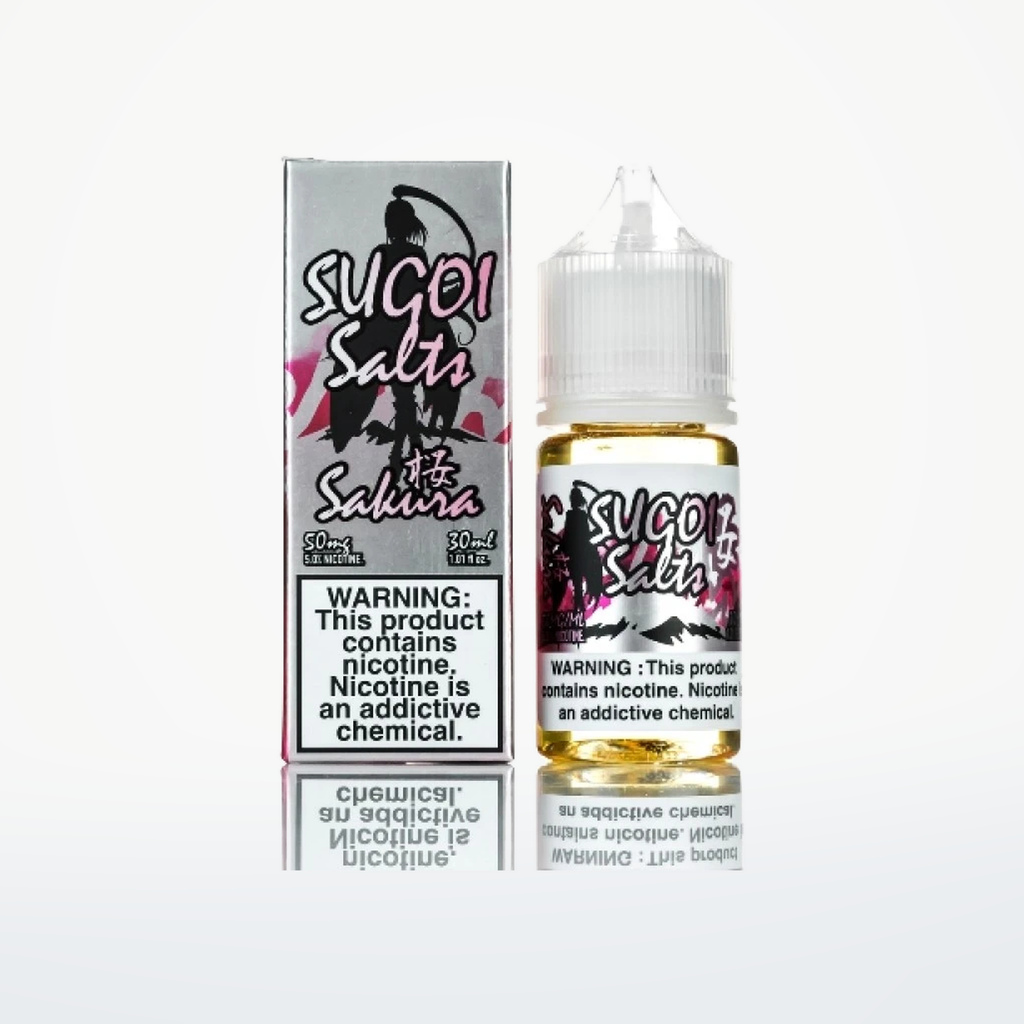 SUGOI VAPOR BY YAMI VAPOR - SAKURA SALT - 30ML-35MG - SKU G1-43