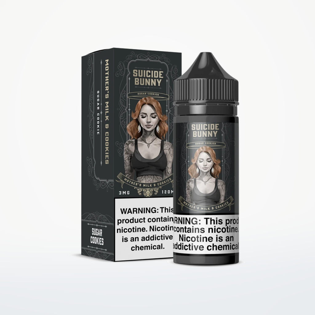 SUICIDE BUNNY - MOTHER'S MILK & COOKIES - 120ML-6MG - SKU G2-9