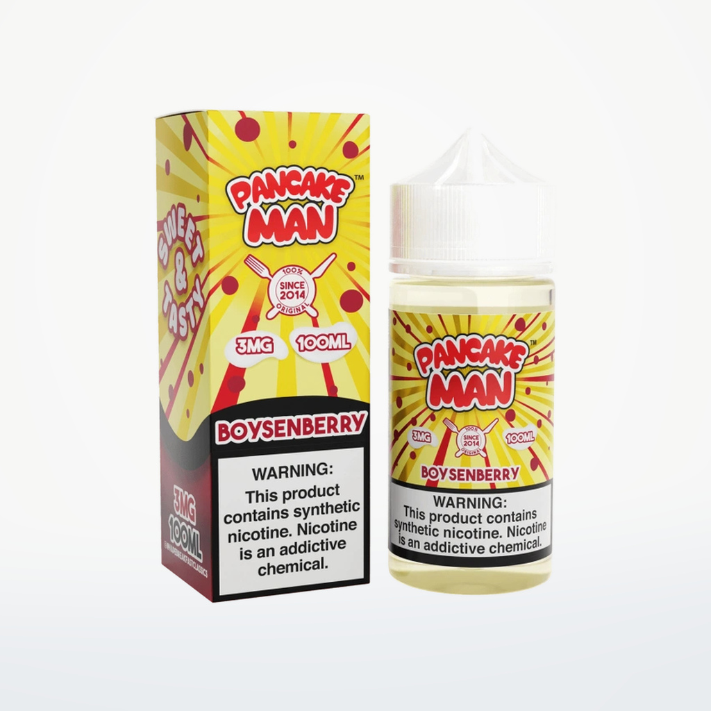 VAPE BREAKFAST CLASSICS - PANCAKE MAN BOYSENBERRY - 100ML-6MG - SKU G2-19