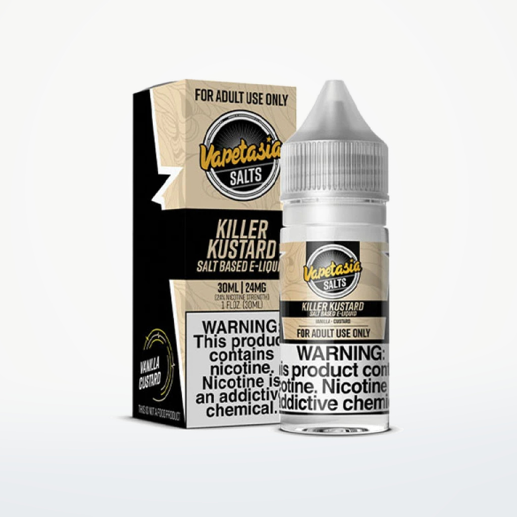 VAPETASIA SALTS - KILLER KUSTARD ORIGINAL - 30ML - SKU H1-3