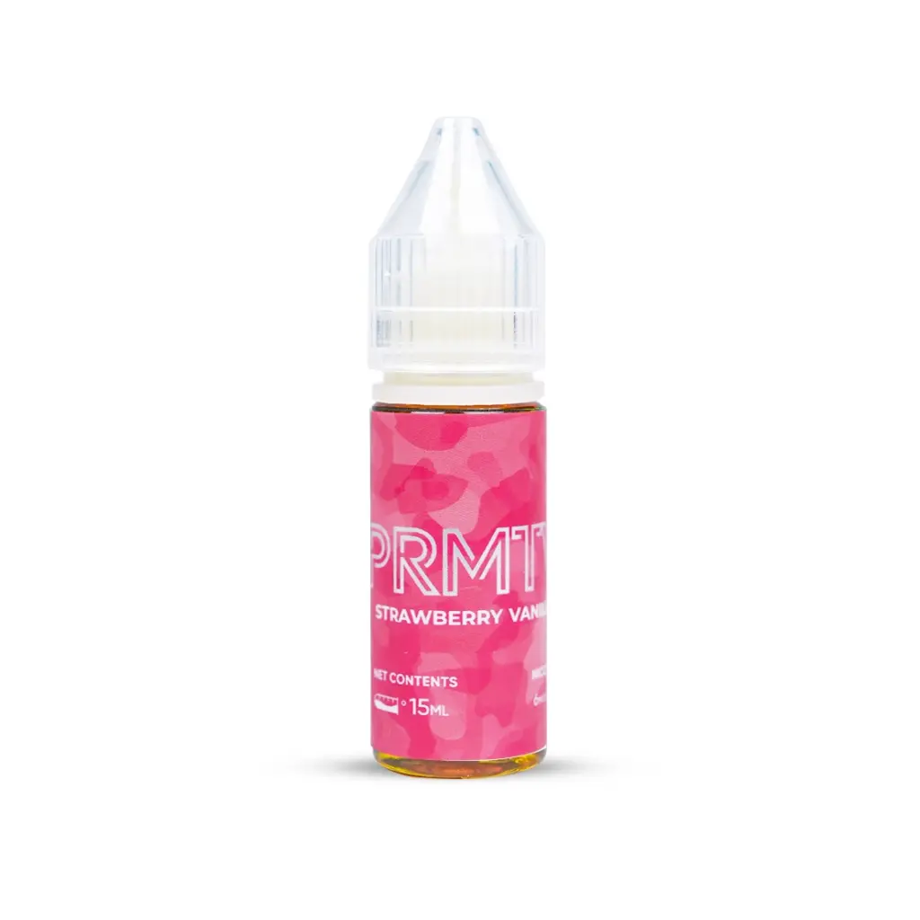 PRMTV STRAWBERRY VANILLA 15ML (FREEBASE)