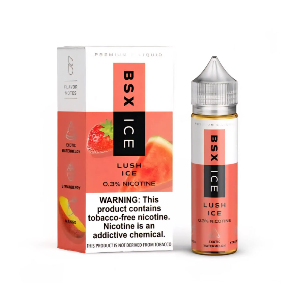 GLAS BASIX BSX ICE SERIES - LUSH ICE -FREEBASE-60ML-6MG