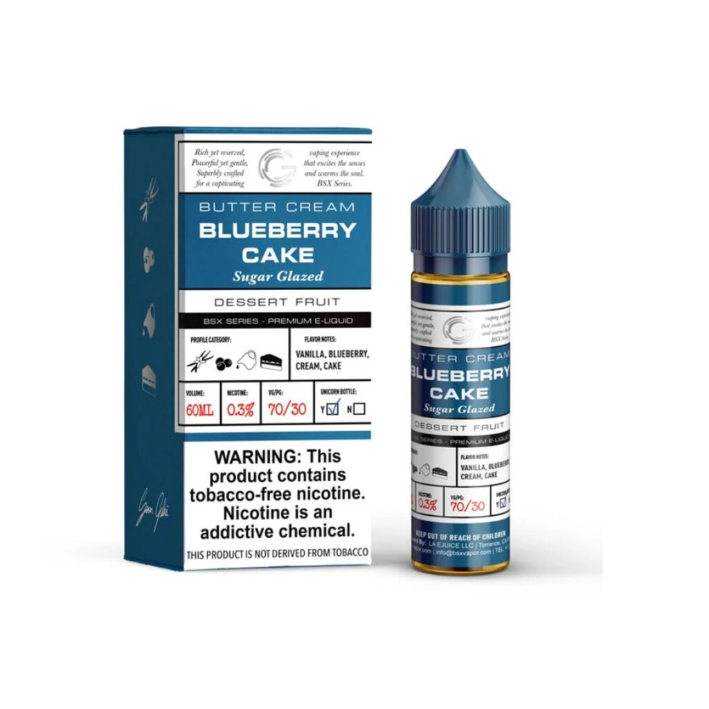 GLAS BASIX BSX SERIES - BLUEBERRY CAKE - FREEBASE-60ML-6MG