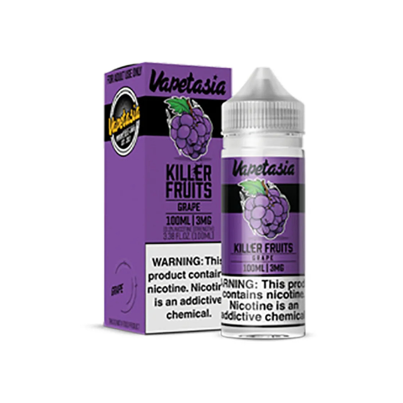 VAPETASIA - KILLER FRUITS GRAPE - 100ML