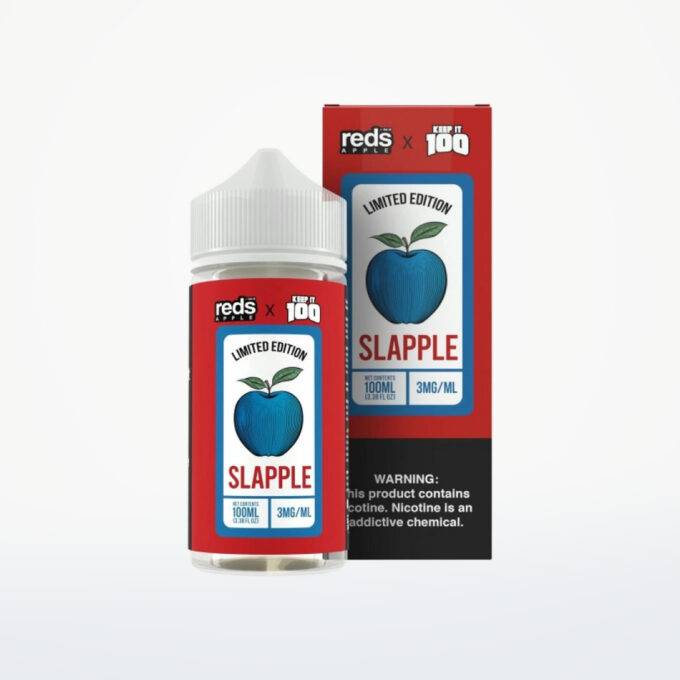 7DAZE X KEEP IT 100 - SLAPPLE - 100ML-6MG