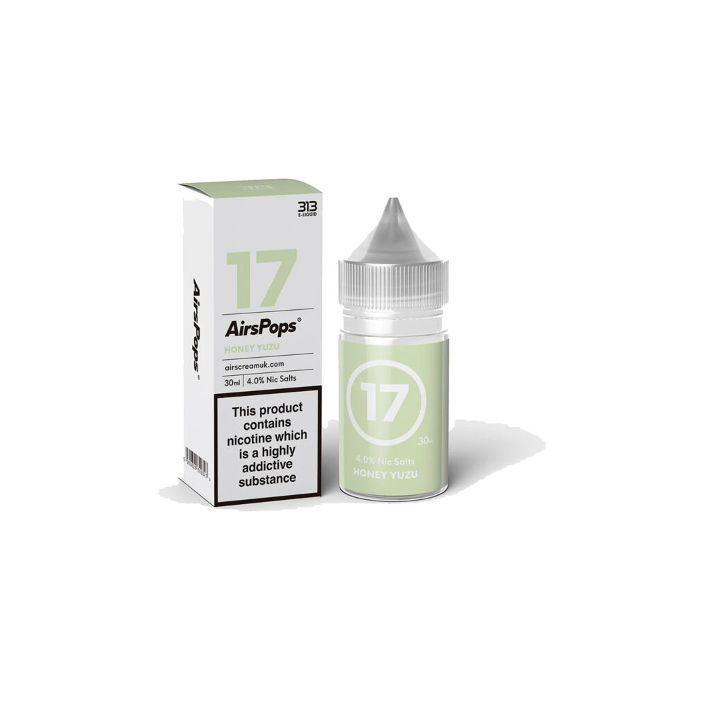AIRSCREAM-NO.17-HONEY YUZU-SALT-30ml-40MG