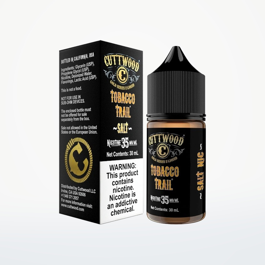 CUTTWOOD SALT - TOBACCO TRAIL - 30ML-35MG