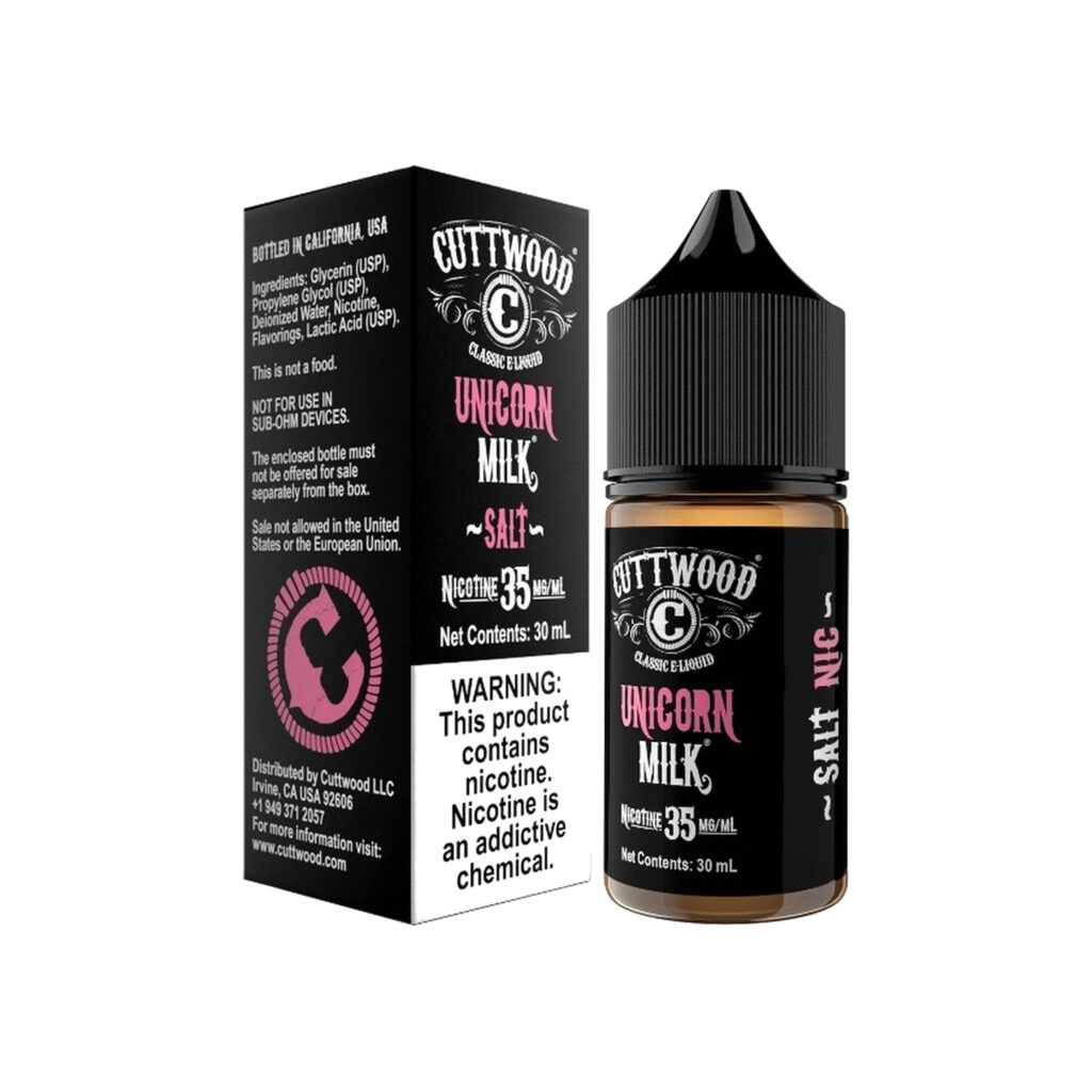 CUTTWOOD SALT - UNICORN MILK - 30ML-35MG/50MG