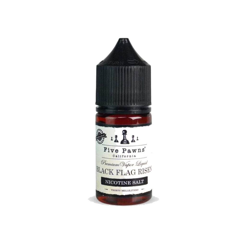 FIVE PAWNS : BLACK FLAG RISEN -SALT-30ML-30MG-黑棋升起