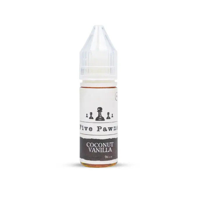 FIVE PAWNS COCONUT VANILLA 15ML (FREEBASE)