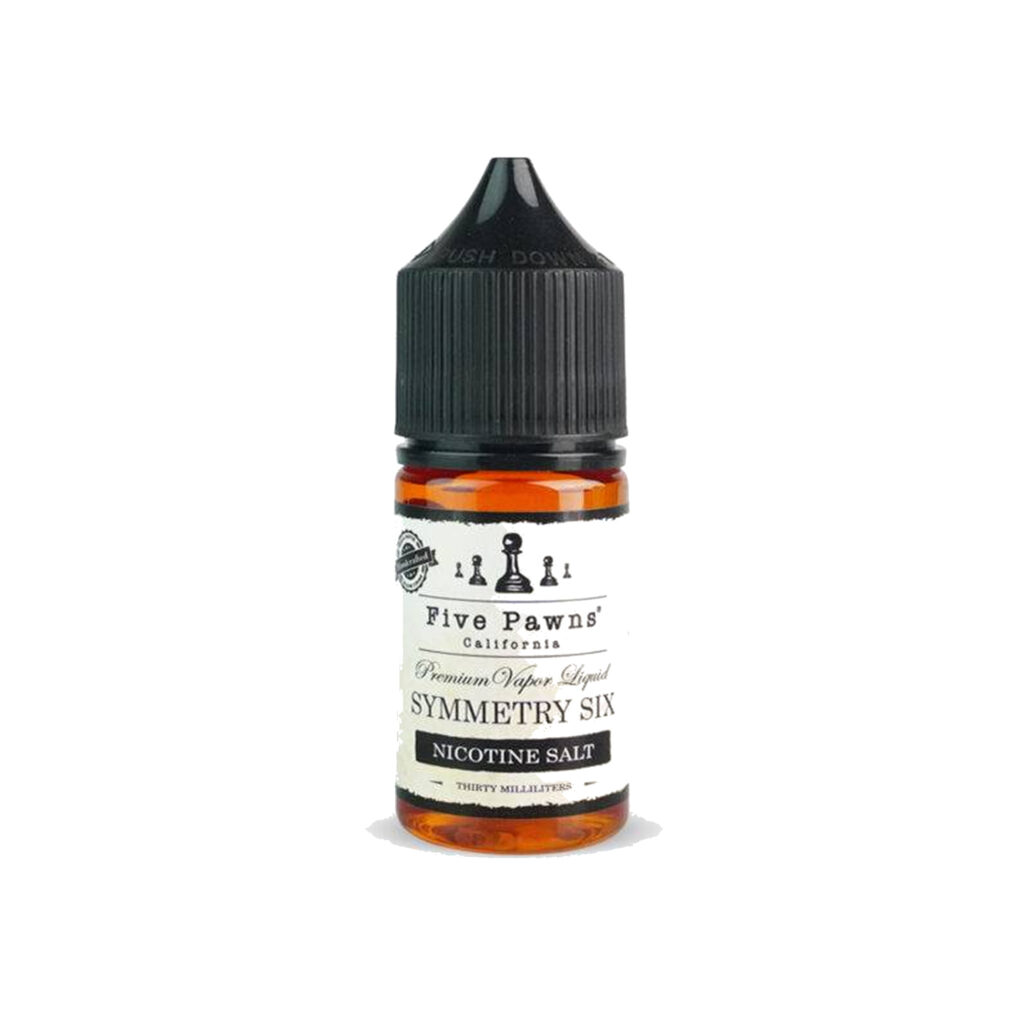 FIVE PAWNS : SYMMETRY SIX-SALT-30ML-30MG|50MG-对称六