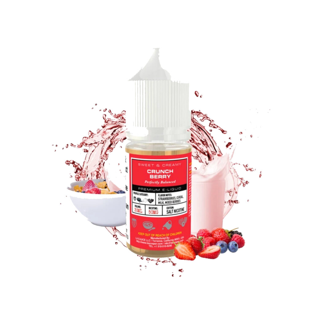 GLAS BASIX BSX NIC - CRUNCH BERRY -SALT-  30ML-30MG