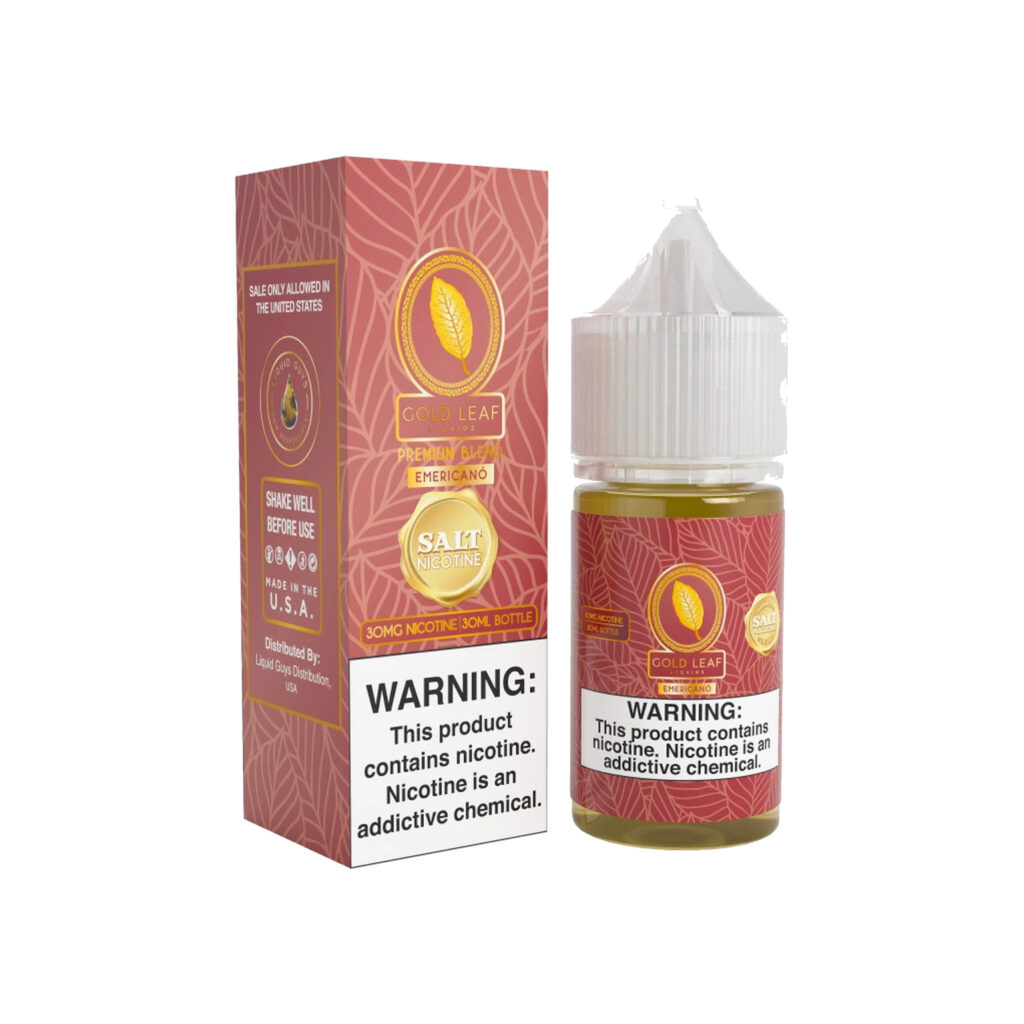 GOLD LEAF SALT - EMERICANO - 30ML
