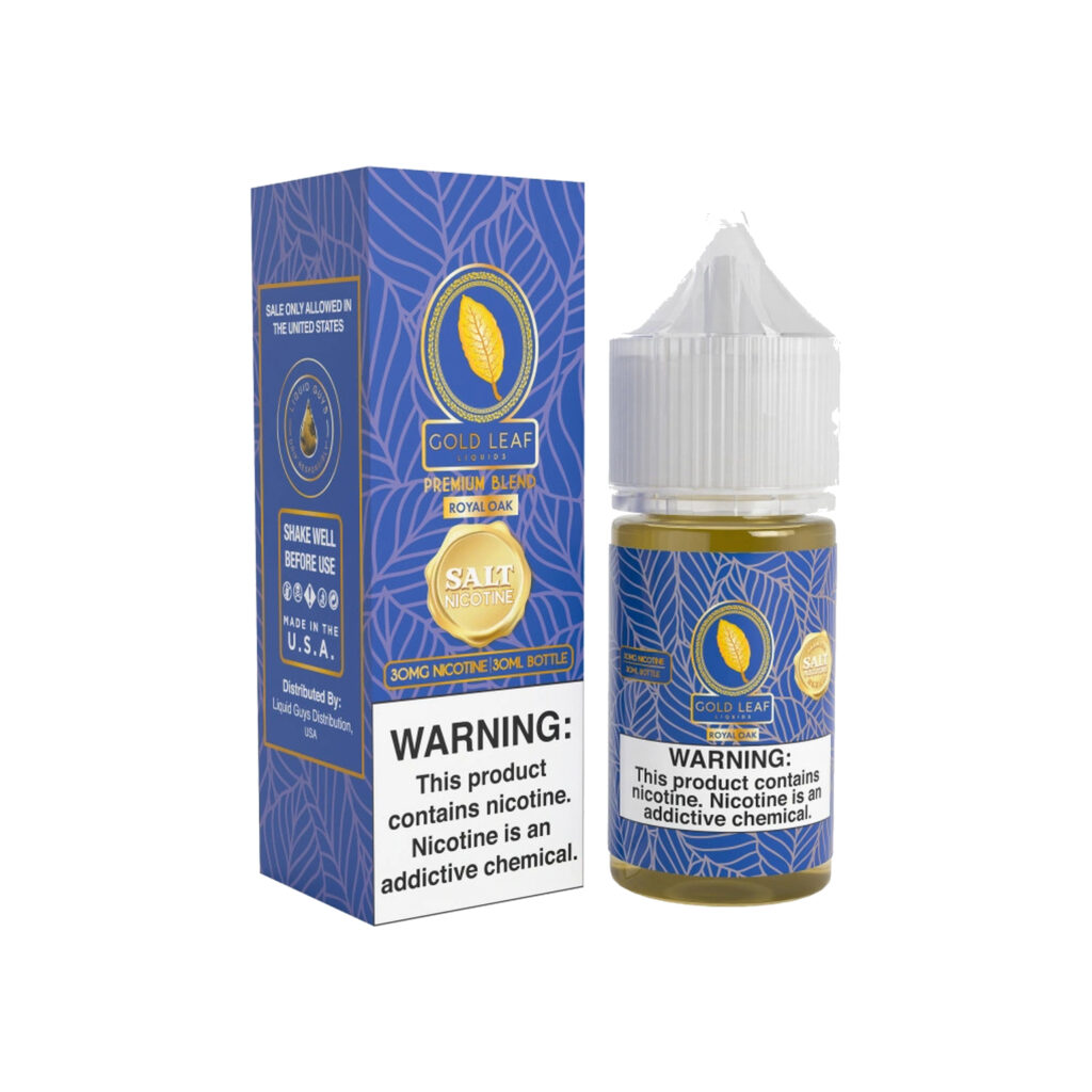 GOLD LEAF SALT - ROYAL OAK - 30ML