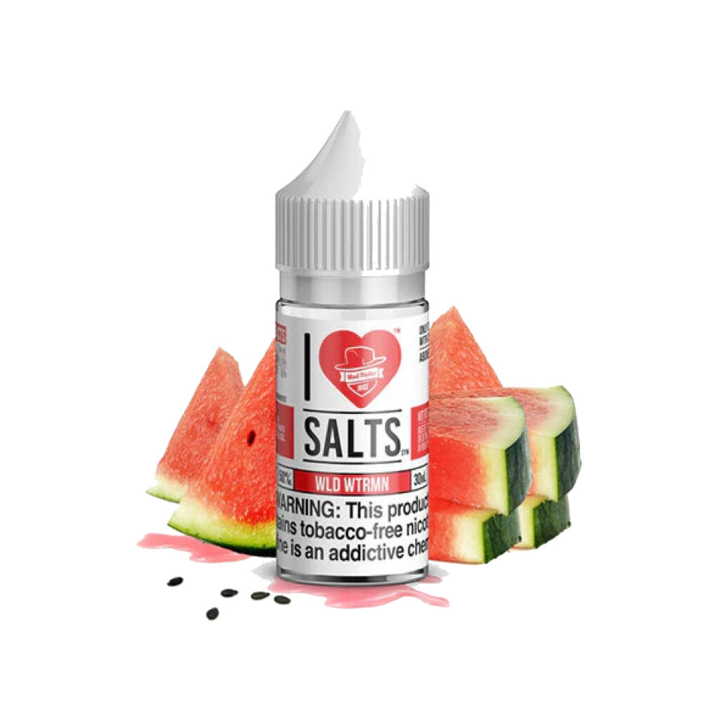 I LOVE SALTS BY MAD HATTER - WILD WATERMELON - 30ML-25MG