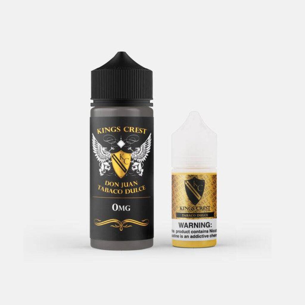 KINGS CREST-DON JUAN TABACO DULCE-FREEBASE-120ML-6MG