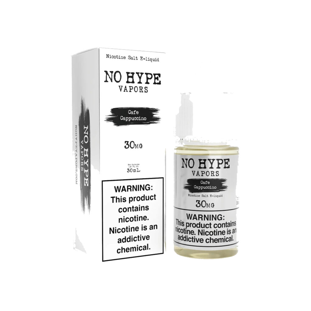 NO HYPE VAPORS SALT - BUTTER PECAN ICE CREAM - 30ML-30MG