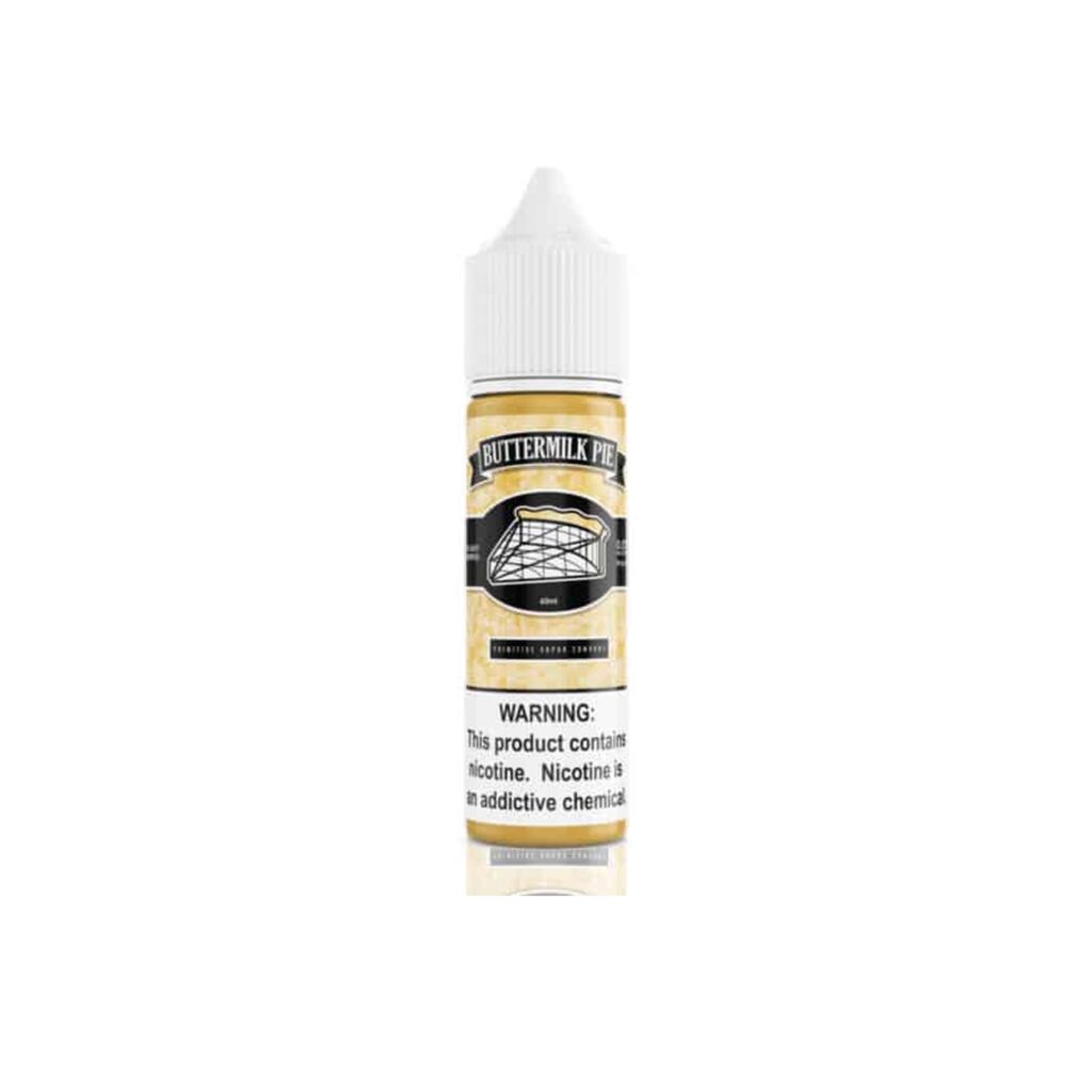 PRIMITIVE VAPOR : BUTTERMILK PIE-FREEBASE-60ML（特价无售后）