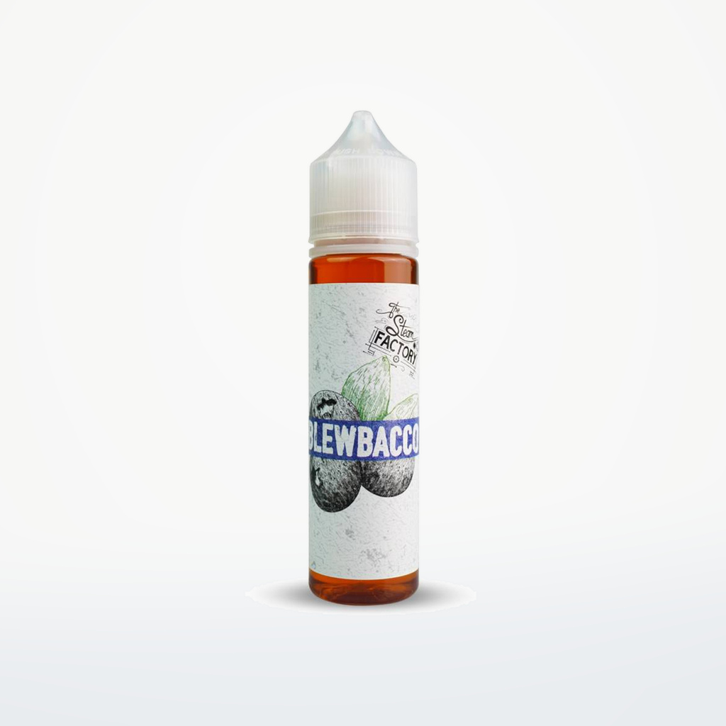 STEAM FACTORY : BLEWBACCO-FREEBASE-60ML-蓝莓烟草（特价无售后）