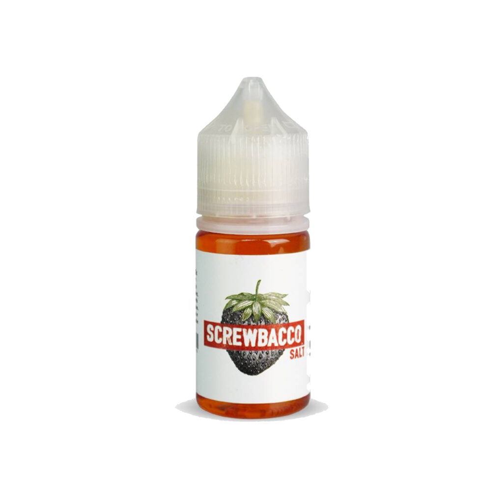 STEAM FACTORY : SCREWBACCO -SALT-30ML-50MG-草莓烟草