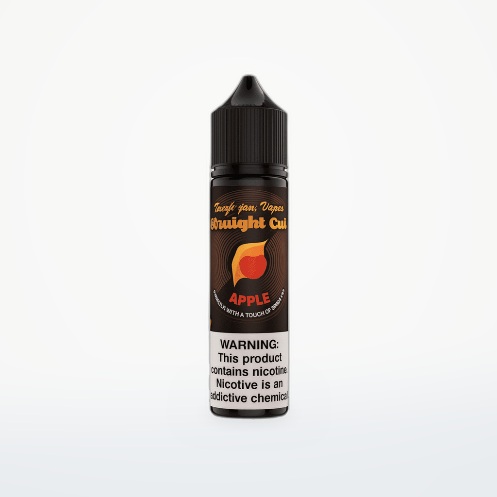 STRAIGHT CUTS-APPLE TOBACCO-FREEBASE-60ML-苹果烟草（特价无售后）