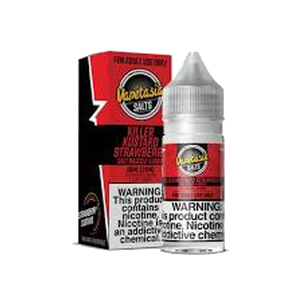 VAPETASIA SALTS - KILLER KUSTARD STRAWBERRY - 30ML