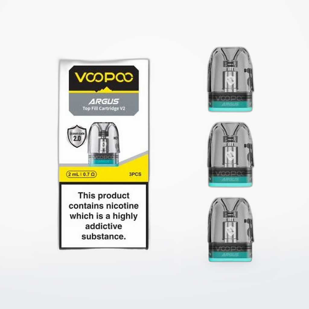 VOOPOO ARGUS TOP FILL V2 CARTRIDGE（3PCS）（特价无售后）