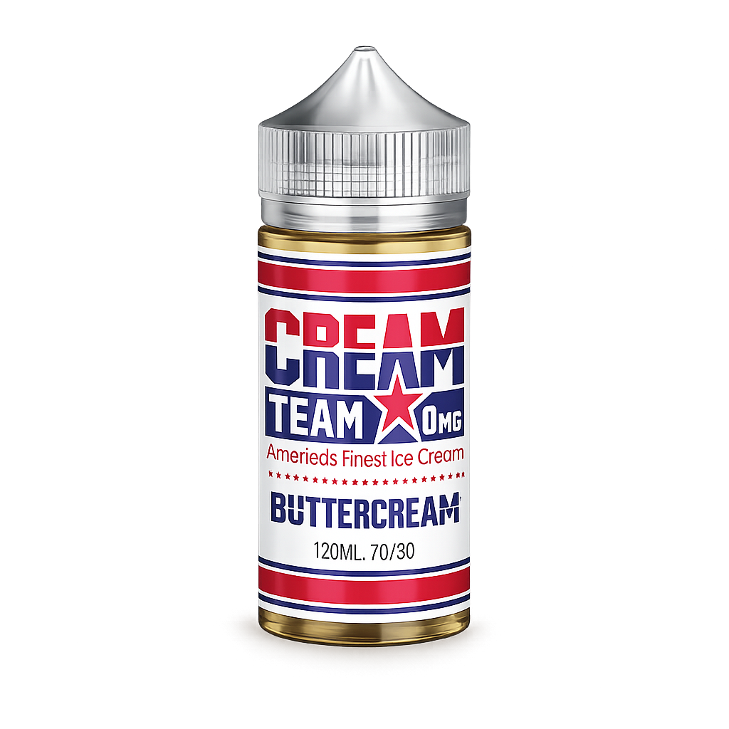 CREAM TEAM BUTTERCREAM 120ML 6MG