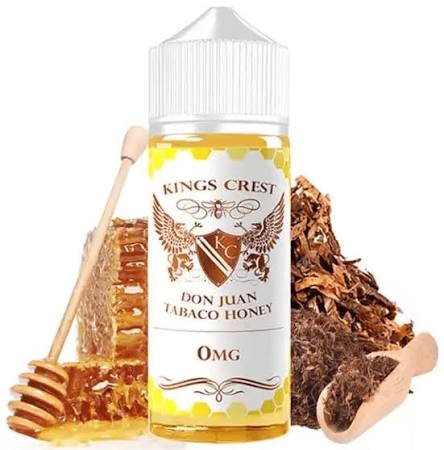 KINGS CREST-DON JUAN TOBACCO HONEY-FREEBASE-120ML-6MG