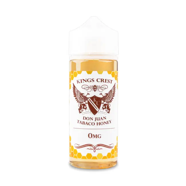 KINGS CREST-DON JUAN TOBACCO HONEY-FREEBASE-120ML-6MG