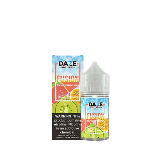 7DAZE FUSION TFN SALT - KIWI PASSIONFRUIT GUAVA - 30ML