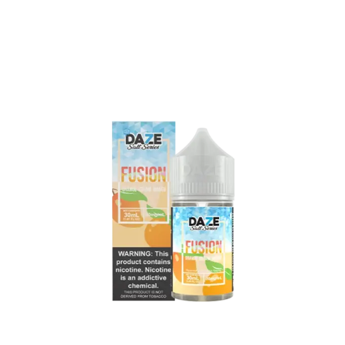 7DAZE FUSION TFN SALT - ORANGE CREAM MANGO ICED - 30ML-30MG