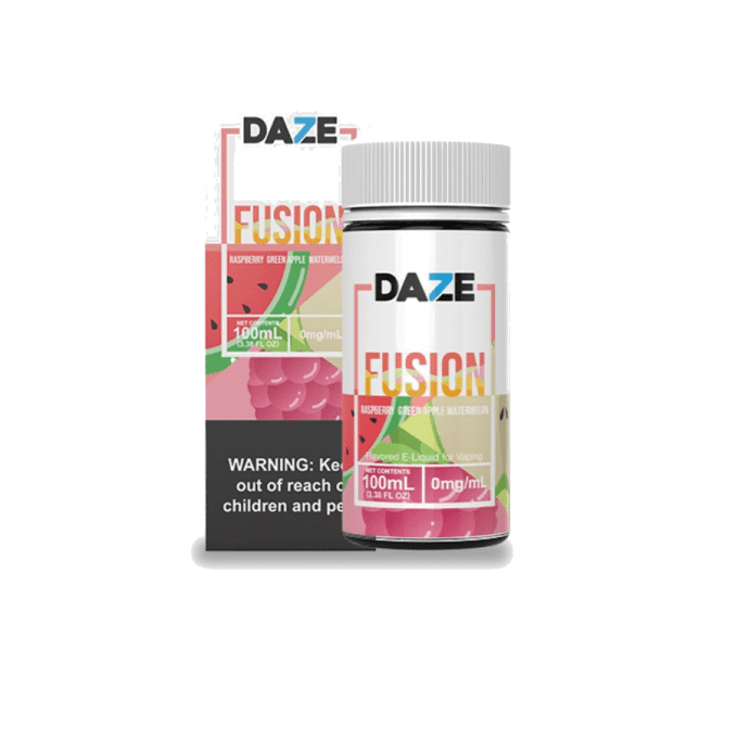 7DAZE FUSION TFN - RASPBERRY GREEN APPLE WATERMELON - 100ML-6MG