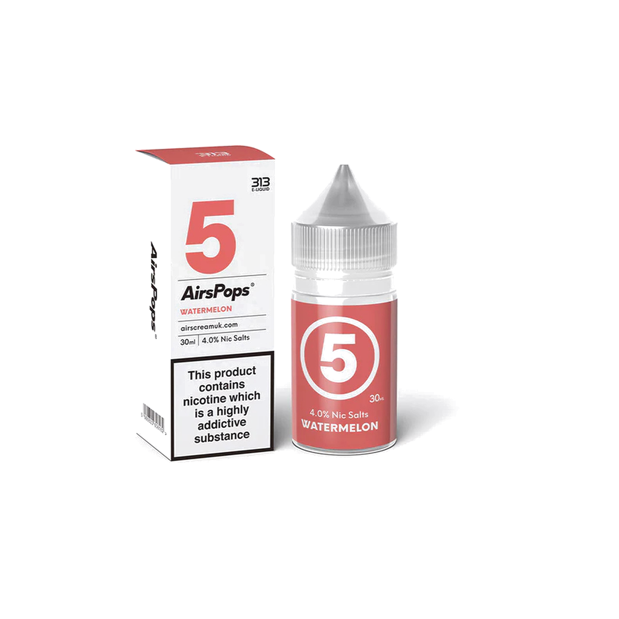 AIRSCREAM-NO.5-WATER MELON-SALT-30ml-40MG