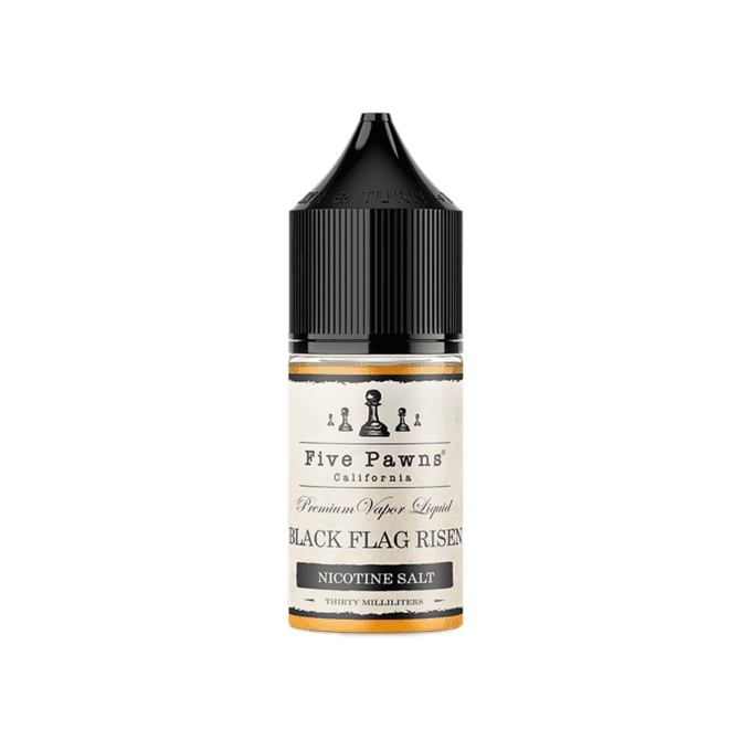 FIVE PAWNS : BLACK FLAG RISEN -SALT-30ML-30MG-黑棋升起