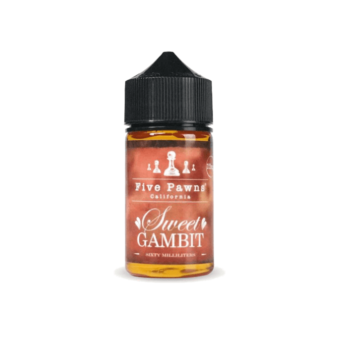 FIVE PAWNS : SWEET GAMBIT-FREEBASE-60ML-6MG（特价无售后）
