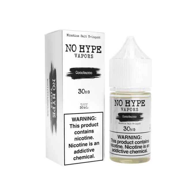 NO HYPE VAPORS SALT - COCOBACCO - 30ML-30MG