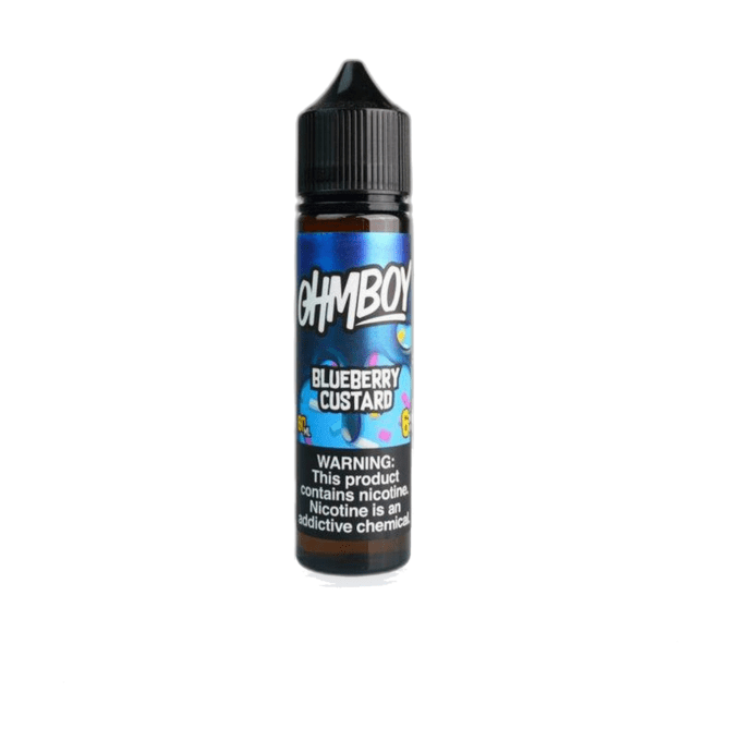 OHMBOY : BLUEBERRY CUSTARD-FREEBASE-60ML