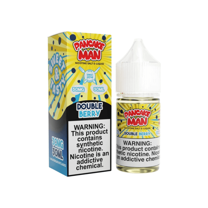 VAPE BREAKFAST CLASSICS SALT - PANCAKE MAN DOUBLE BERRY - 30ML-30MG