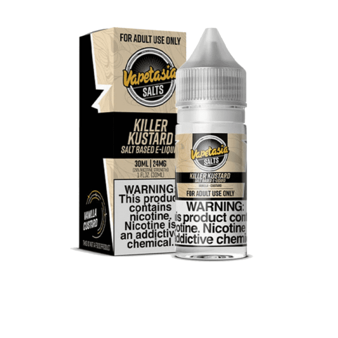 VAPETASIA SALTS - KILLER KUSTARD ORIGINAL - 30ML