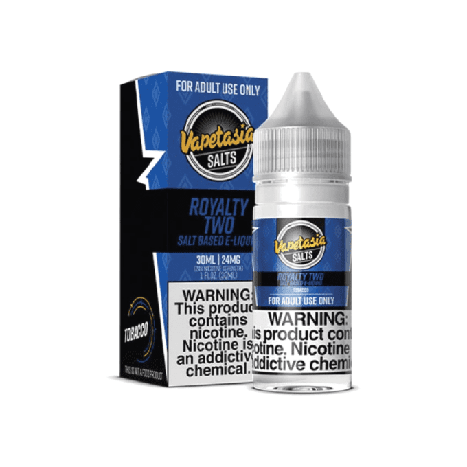 VAPETASIA SALTS - ROYALTY II - 30ML-24MG