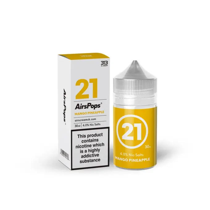 AIRSCREAM-NO.21-MANGO PINEAPPLE-SALT-30ml-40MG