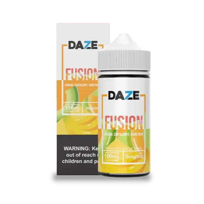 7DAZE FUSION TFN - BANANA CANTALOUPE HONEYDEW - 100ML-6MG