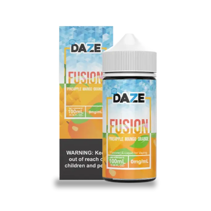 7DAZE FUSION TFN - PINEAPPLE MANGO ORANGE ICED - 100ML-6MG