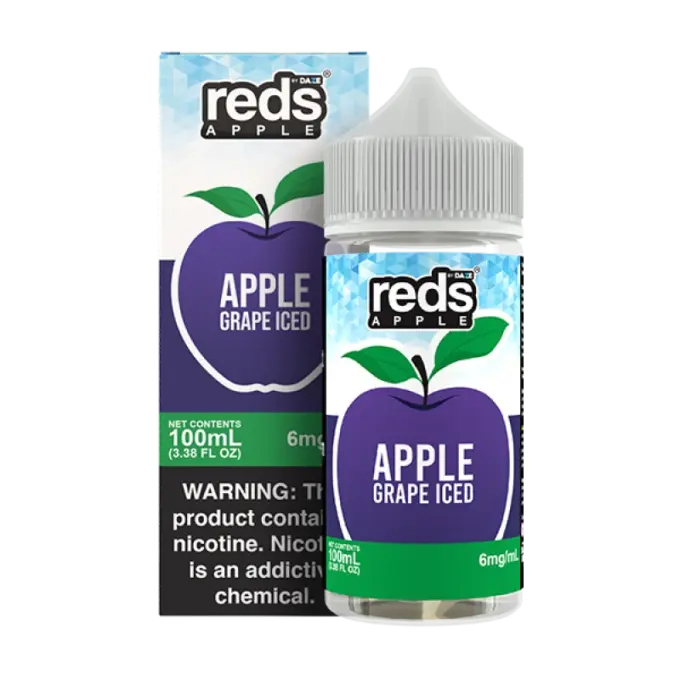 7DAZE REDS APPLE JUICE - BERRIES ICED - 100ML-6MG