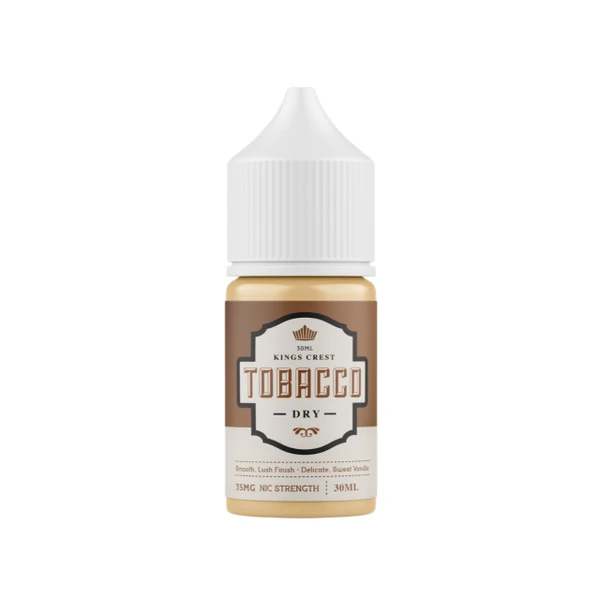 KINGS CREST-TOBACCO DRY-SALT-30ML-35MG